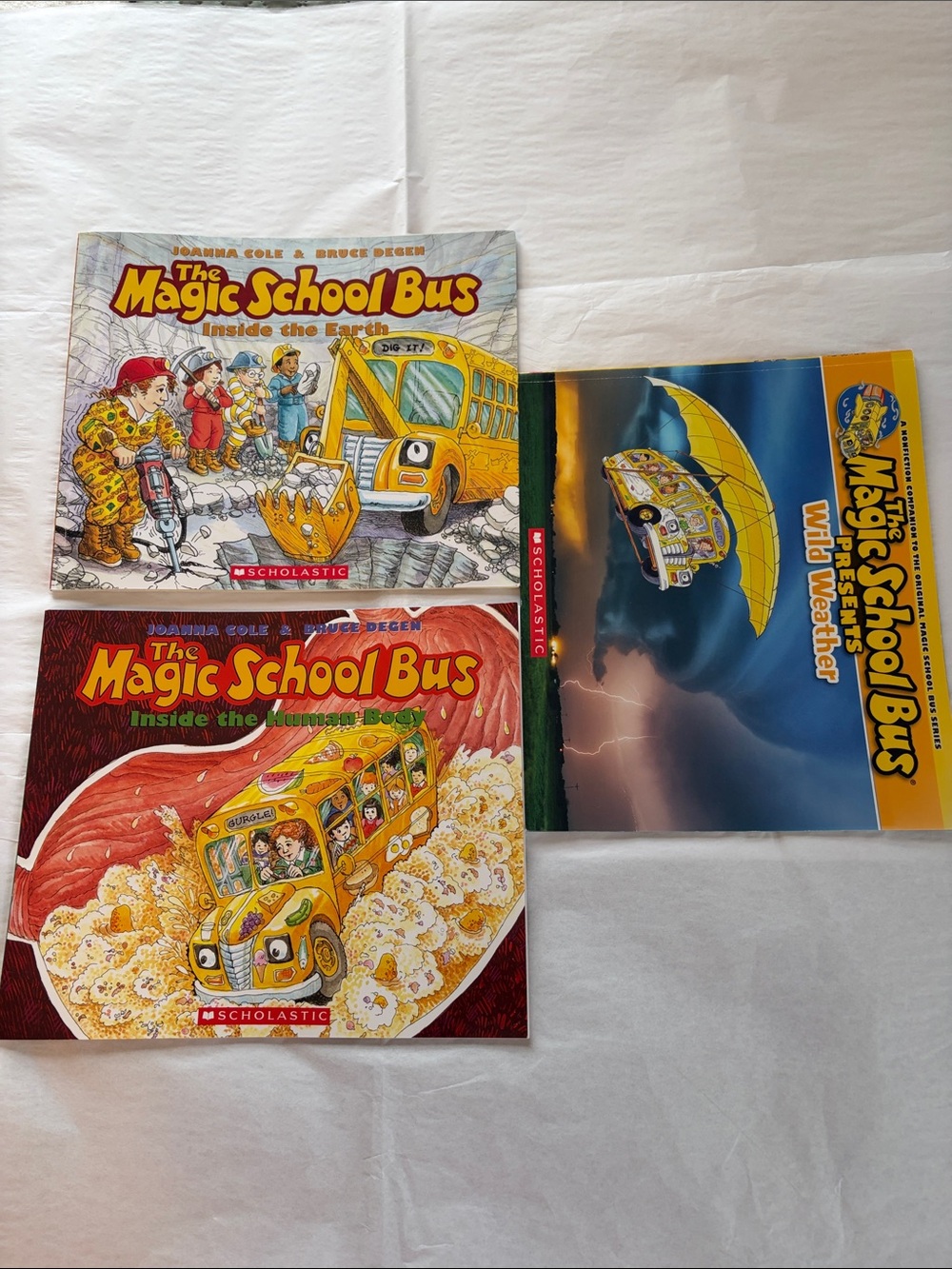 The Magic School Bus Scholastic Books Lot - Picture 2 of 3